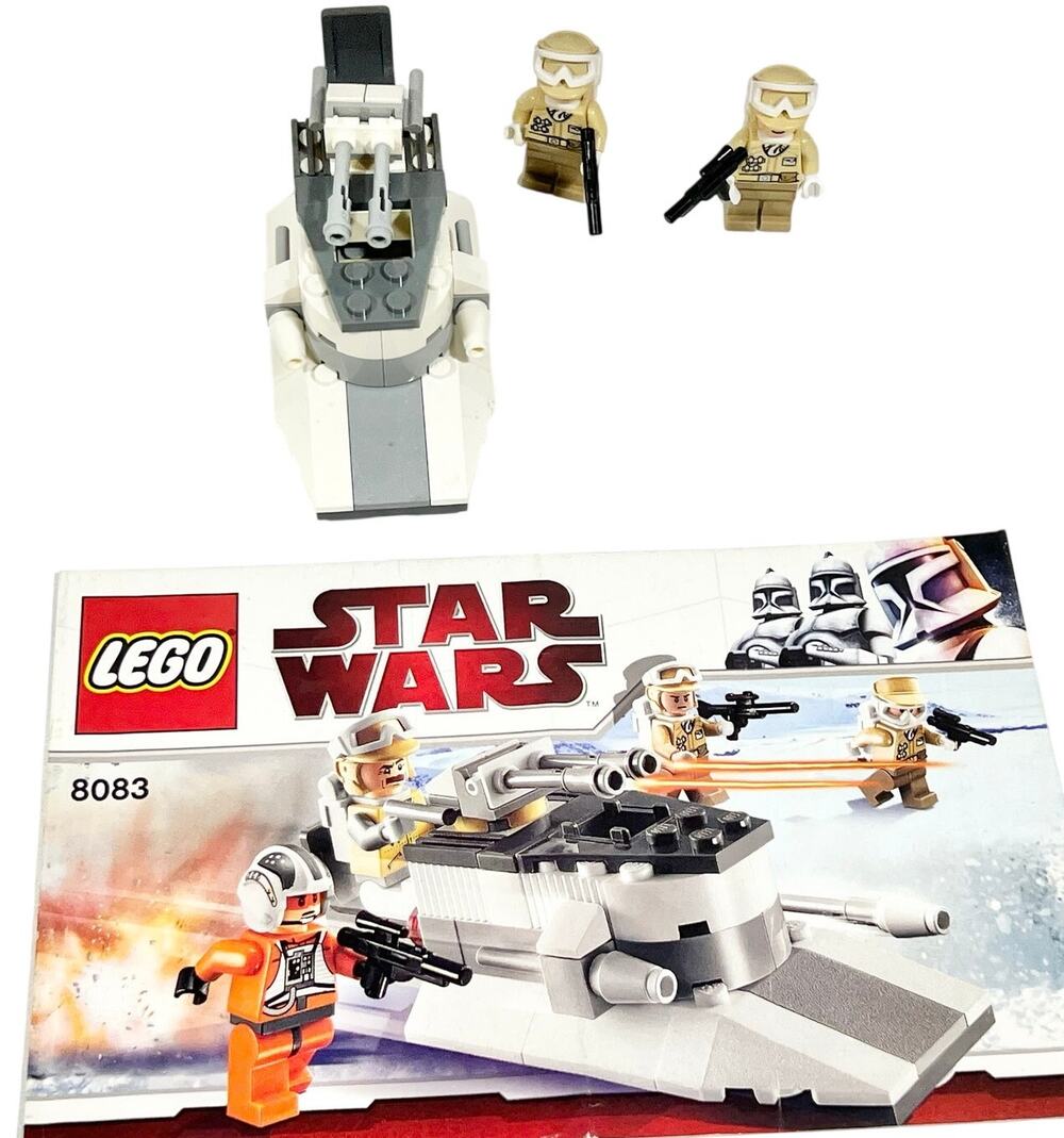 LEGO Star Wars Rebel Trooper Battle Pack (8083) 2010 95% Complete Speeders